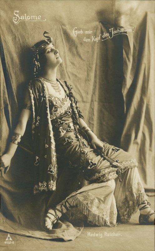 Hedwiga Reicher, tysk skådespelerska (svartvitt foto) av English Photographer