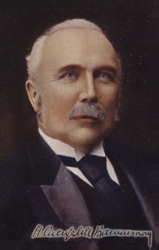 Henry Campbell-Bannerman (färgad bild) av English Photographer