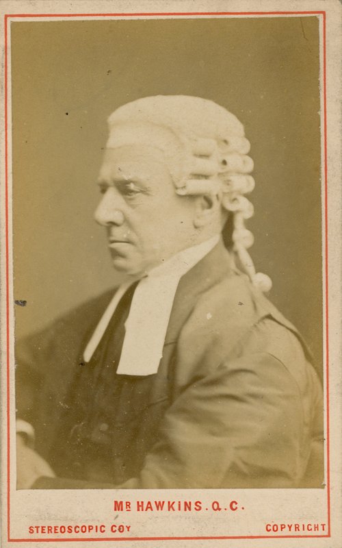 Henry Hawkins QC, 1:a baron Brampton av English Photographer