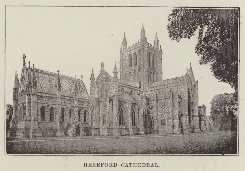 Herefords katedral av English Photographer