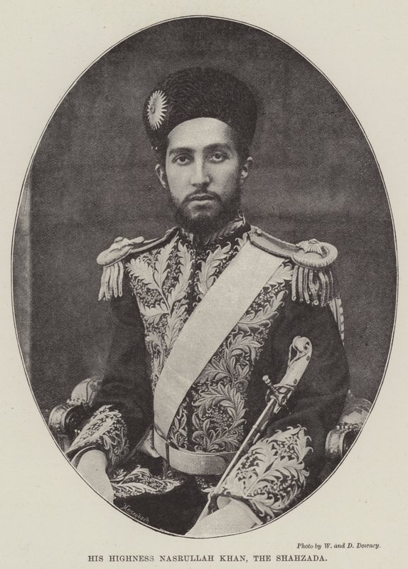 Hans Höghet Nasrullah Khan, Shahzadan av English Photographer