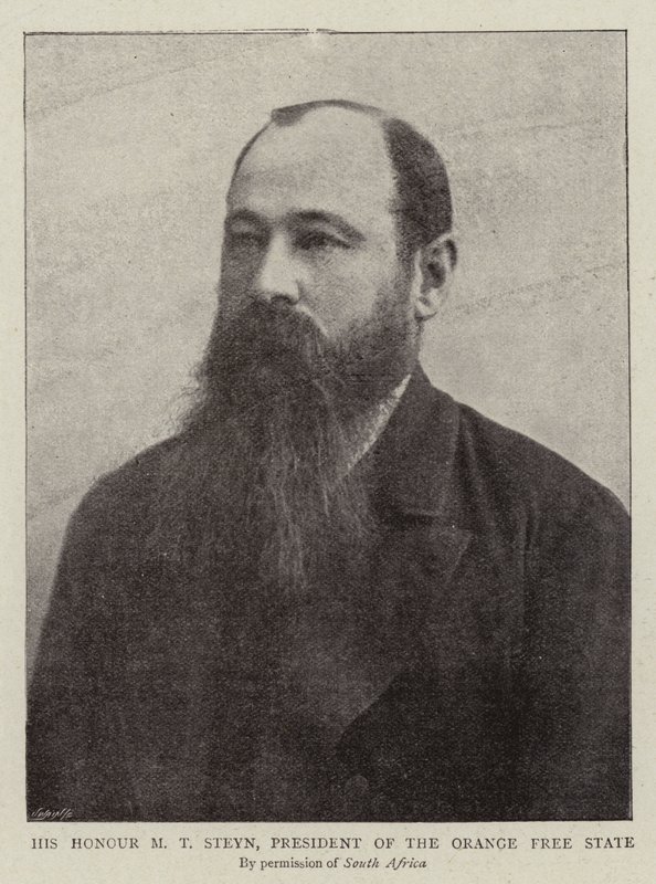 Hans heder M T Steyn, president i Orange Free State av English Photographer