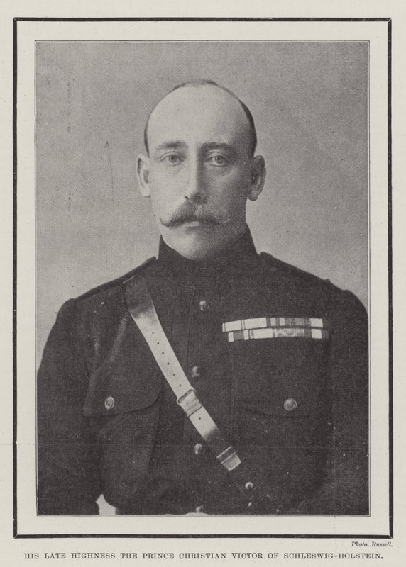 Hans framlidne höghet Prins Christian Victor av Schleswig-Holstein av English Photographer