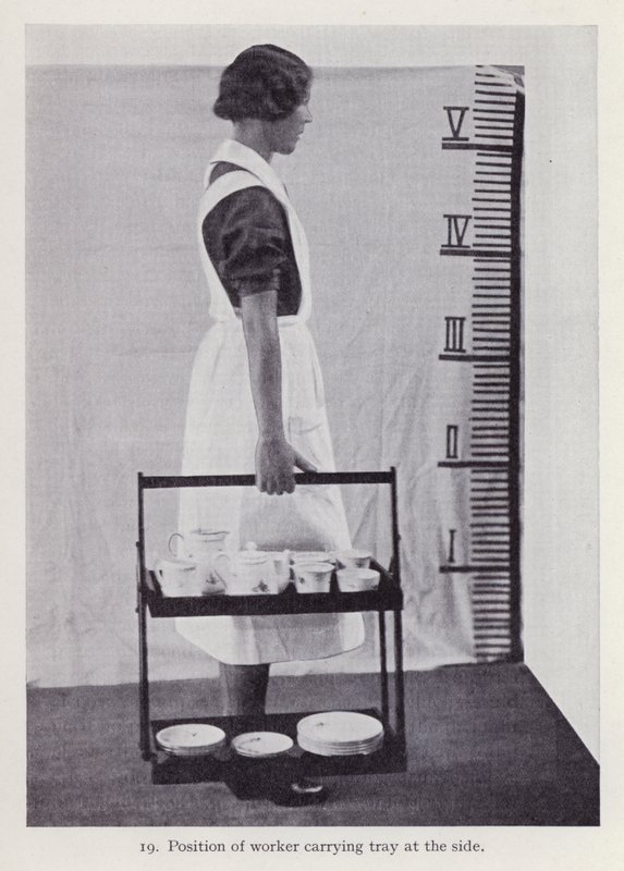 Illustration för Posture in Housework (s/v foto) av English Photographer