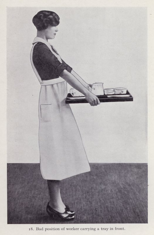 Illustration för Posture in Housework (s/v foto) av English Photographer