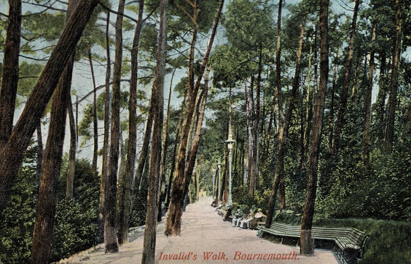 Invalids Walk, Bournemouth (foto) av English Photographer