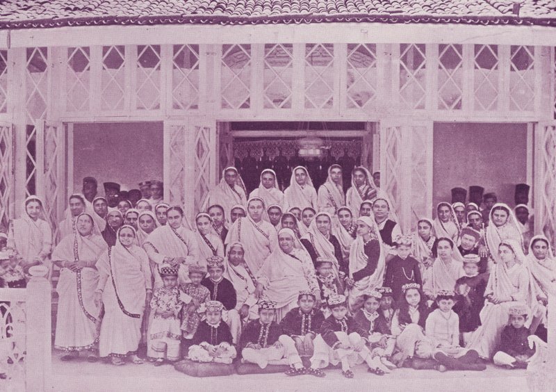 Investiture Navjoti-ceremoni på House of Sir Dinshaw Petit, Baronet av English Photographer