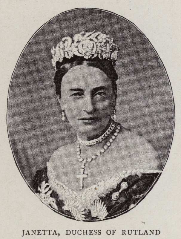 Janetta, hertiginna av Rutland av English Photographer