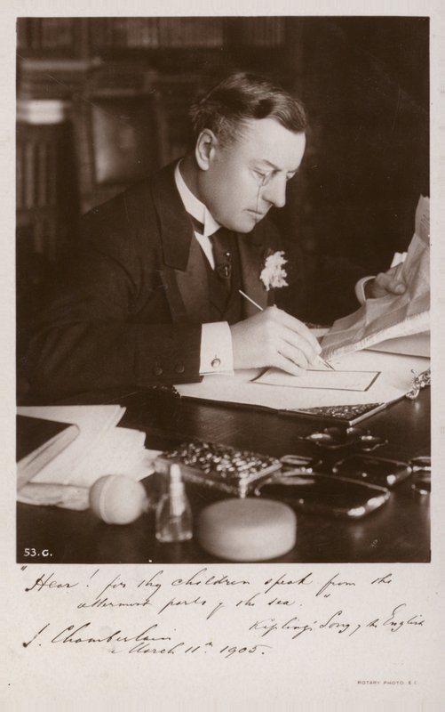 Joseph Chamberlain av English Photographer