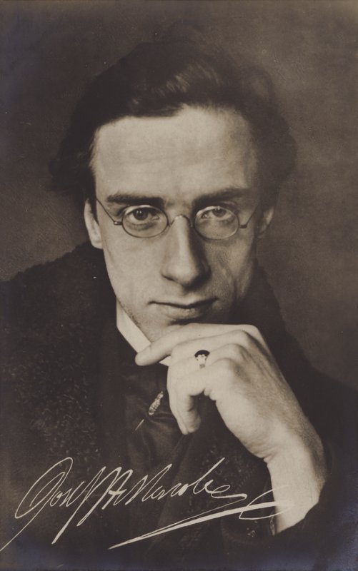 Joseph Charles Holbrooke (s/v-foto) av English Photographer
