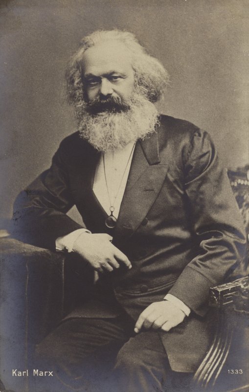 Karl Marx (1818-1883), tysk filosof, ekonom, historiker och politisk teoretiker av English Photographer