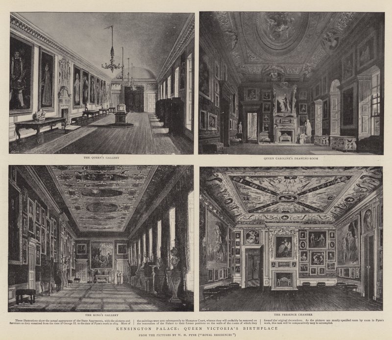 Kensington Palace, drottning Victorias födelsedag av English Photographer