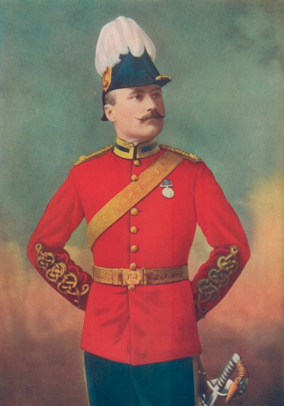 Överstelöjtnant F. L. Lessard. Kanadensiska beridna infanteriet, Sydafrika av English Photographer