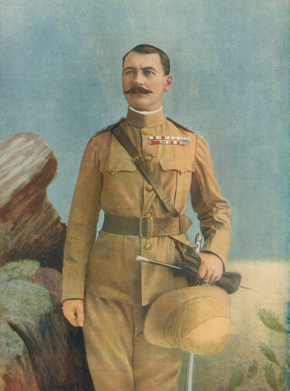 Generallöjtnant Sir H. M. L. Rundle, befälhavande 8:e divisionen, Sydafrikanska fältstyrkan av English Photographer