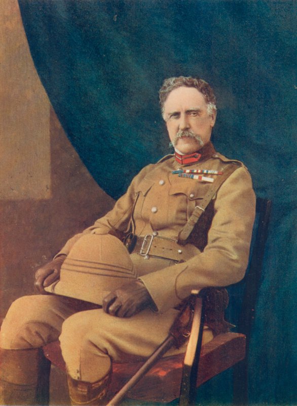 Generallöjtnant den Hon. N. G. Lyttelton. Chef för fjärde brigaden i Sydafrika av English Photographer