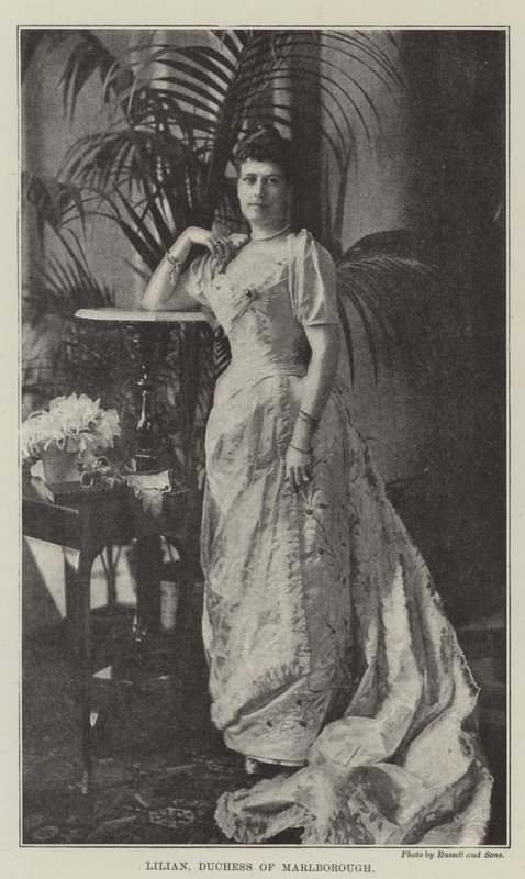Lilian, hertiginna av Marlborough av English Photographer