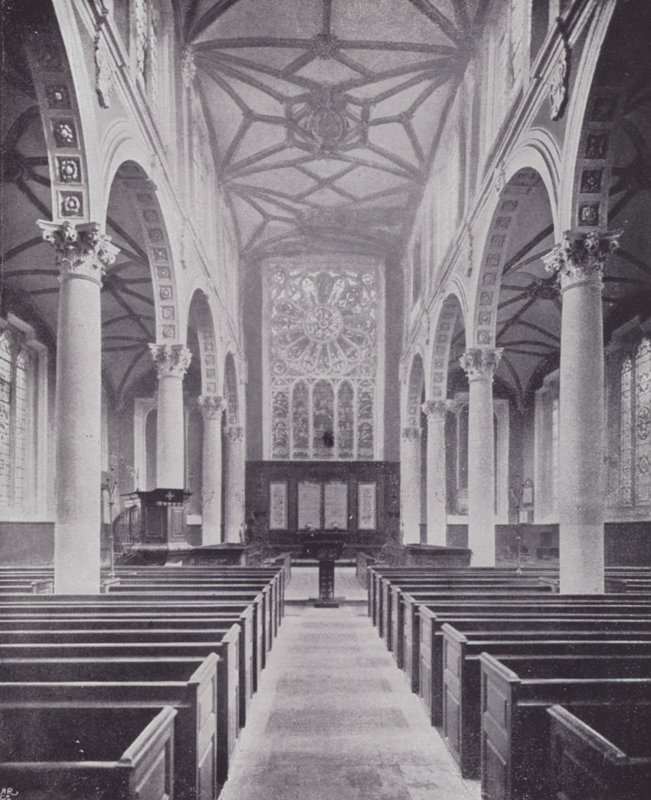 London City Churches: St Katherine Cree (s/v foto) av English Photographer