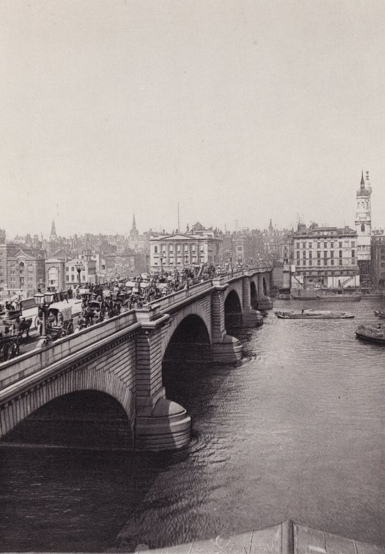 London: London Bridge (s/v foto) av English Photographer