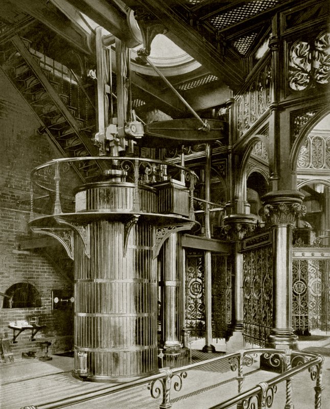 London Sewage: The Crossness Pumping Station (s/v foto) av English Photographer