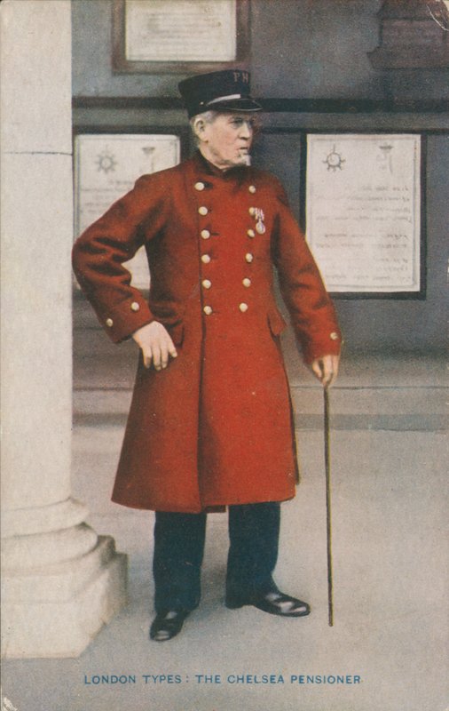 London Typer, Chelsea-pensionären av English Photographer