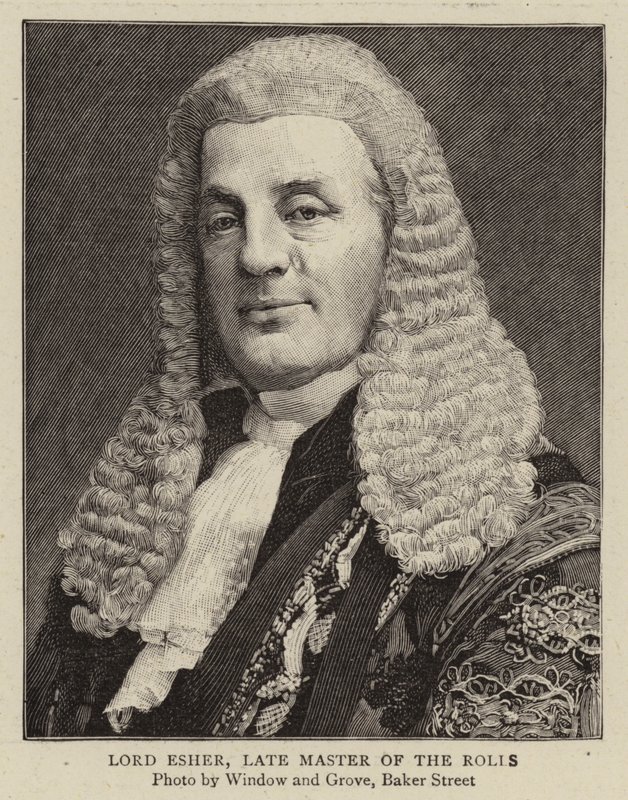 Lord Esher, sen mästare på rullarna av English Photographer