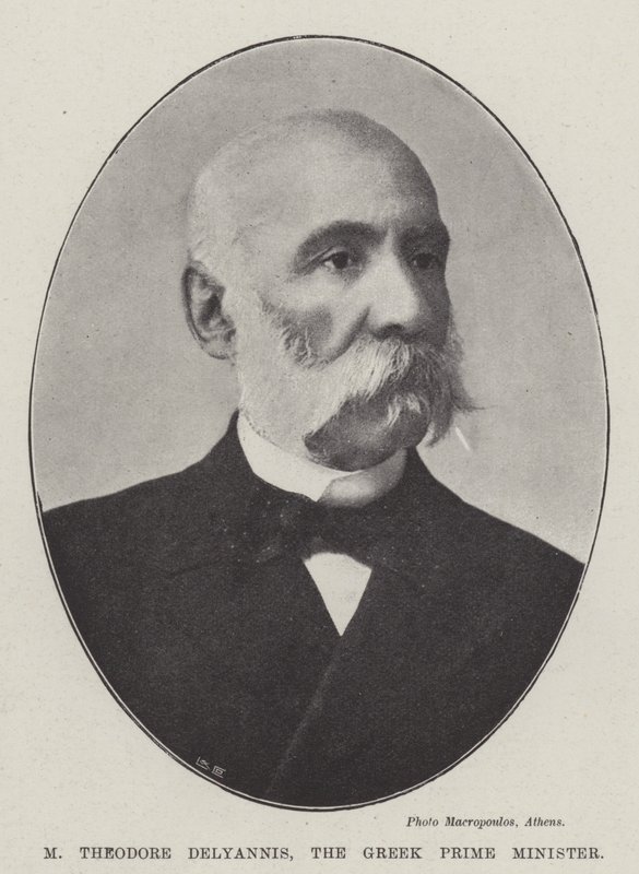 M Theodore Delyannis, Greklands premiärminister av English Photographer
