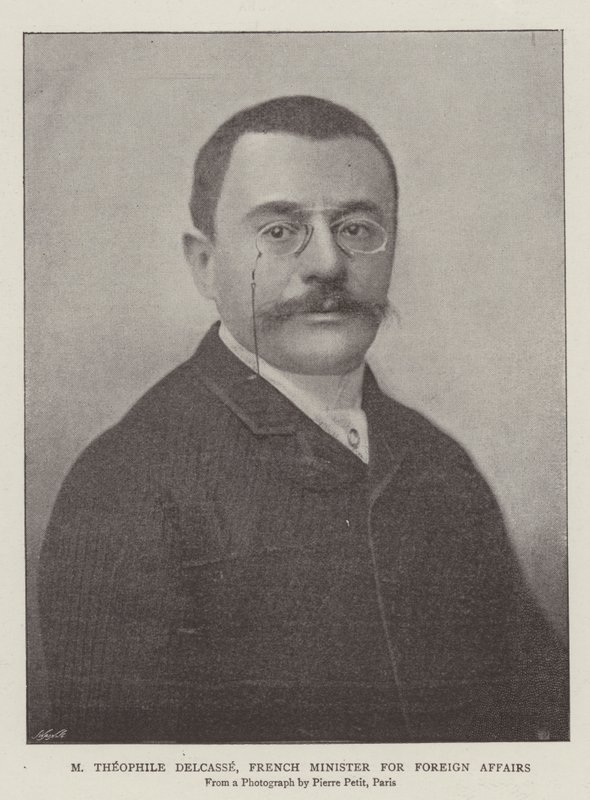 M Theophile Delcasse, Frankrikes utrikesminister av English Photographer