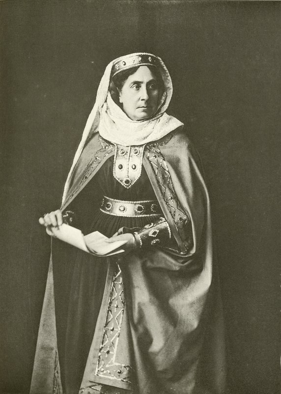 Madame Ristori som Lady Macbeth (gravyr) av English Photographer