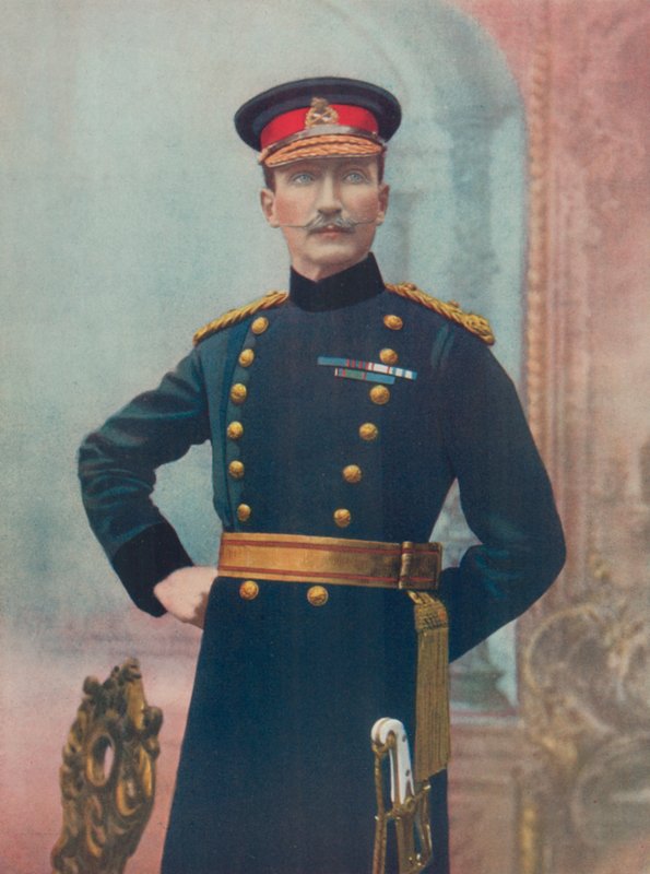 Generalmajor A. Fitzroy Hart. Ledande femte brigaden, sydafrikanska fältstyrkan av English Photographer