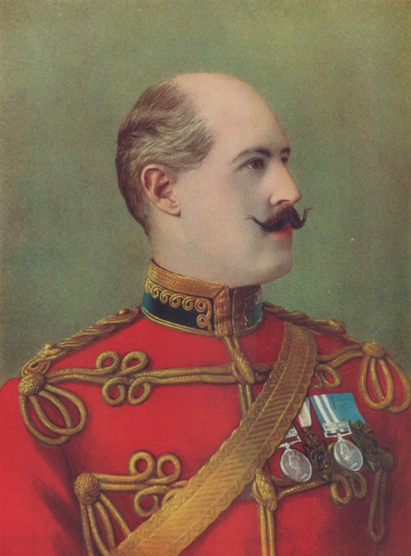 Generalmajor C. W. H. Douglas. Ledande nionde brigaden, sydafrikanska fältstyrkan av English Photographer