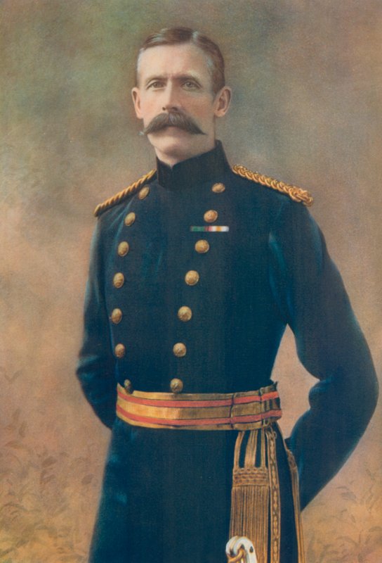 Generalmajor G. T. Pretyman. Militärbefälhavare, Bloemfontein av English Photographer