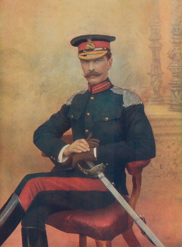 Generalmajor J. M. Babington. Befälhavare för första kavalleribrigaden i Sydafrika av English Photographer