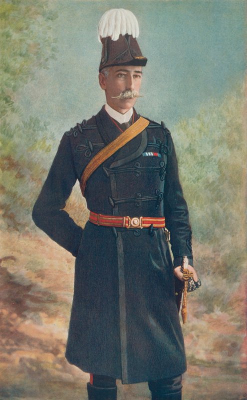 Generalmajor J. Talbot Coke. Befälhavande tionde brigaden, sydafrikanska fältstyrkan av English Photographer