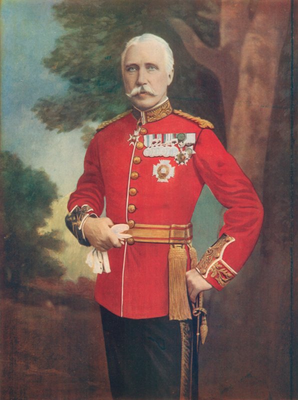 Generalmajor Sir Bindon Blood, Commanding Meerut District, Bengal av English Photographer