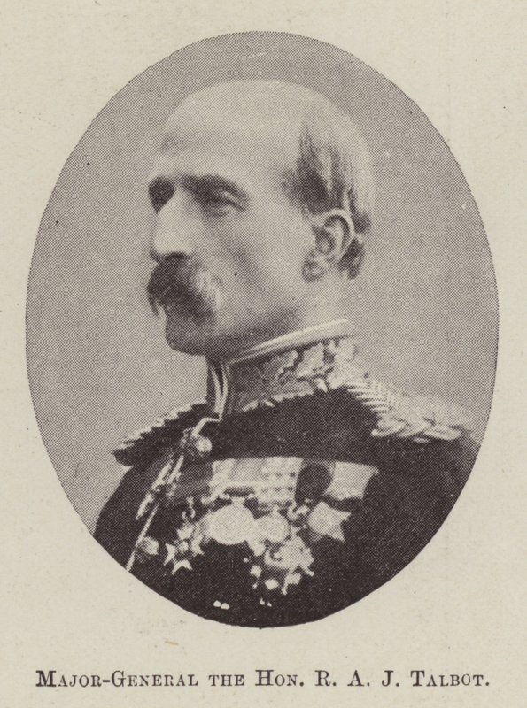 Generalmajor den ärade R A J Talbot av English Photographer