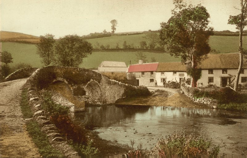 Malmsmead, Lorna Doone Farm av English Photographer