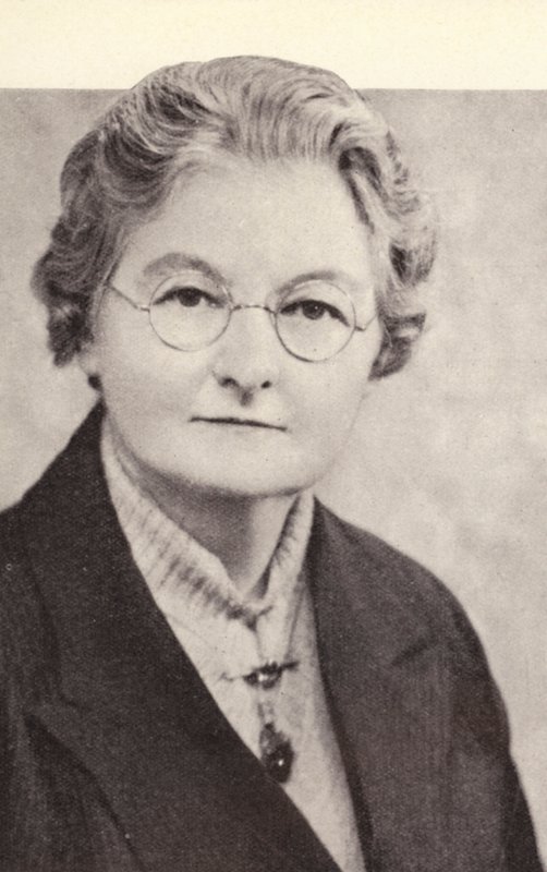 Margaret Bondfield, Labour MP och den första kvinnliga ministern i den brittiska regeringen (s/v foto) av English Photographer
