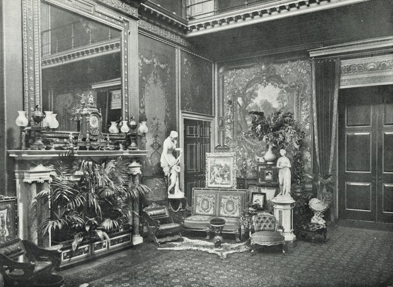 Marlborough House, entréhallen (s/v foto) av English Photographer