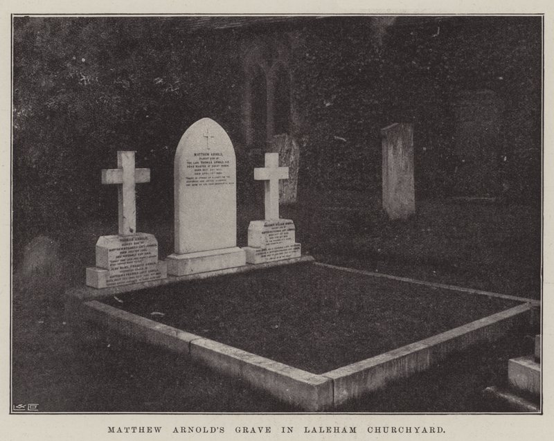 Matthew Arnolds grav i Laleham Churchyard av English Photographer