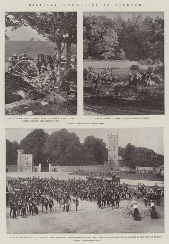 Militära manövrar i Irland av English Photographer