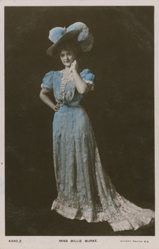 Miss Billie Burke av English Photographer