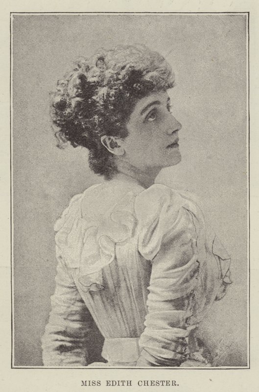 Miss Edith Chester av English Photographer