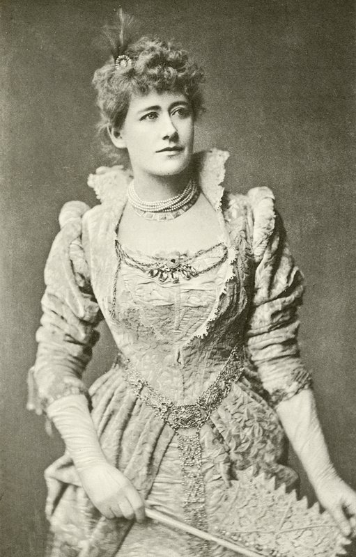 Miss Ellen Terry som Beatrice (gravyr) av English Photographer