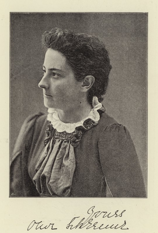 Miss Olive Schreiner av English Photographer