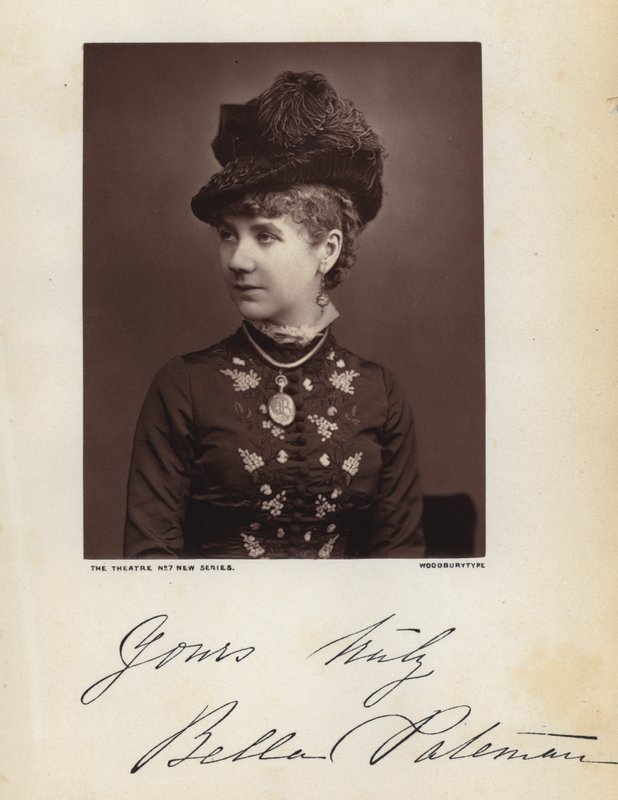 Miss Pateman (s/v foto) av English Photographer