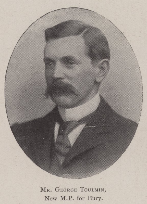 George Toulmin, ny parlamentsledamot för Bury av English Photographer