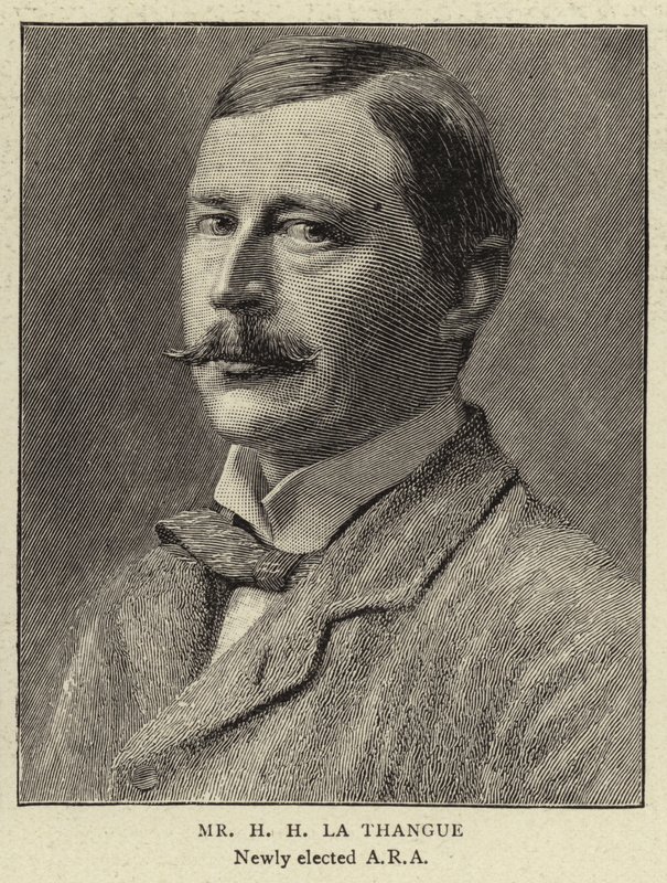 Mr H H La Thangue av English Photographer