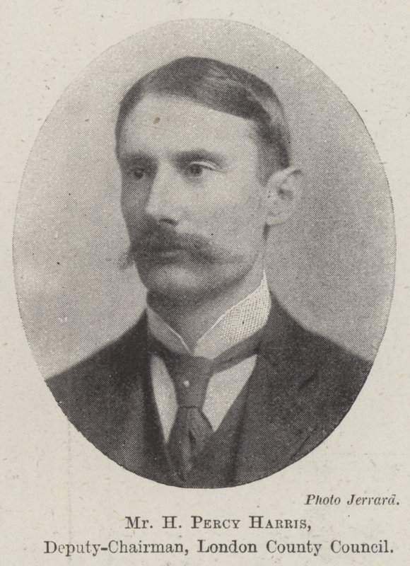 Mr H Percy Harris, vice ordförande, London County Council av English Photographer