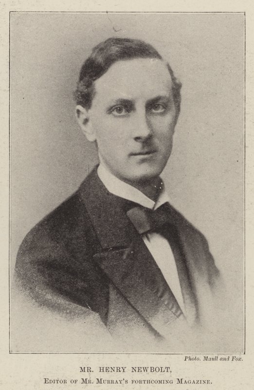 Mr Henry Newbolt, redaktör för Mr Murrays kommande Magazine av English Photographer