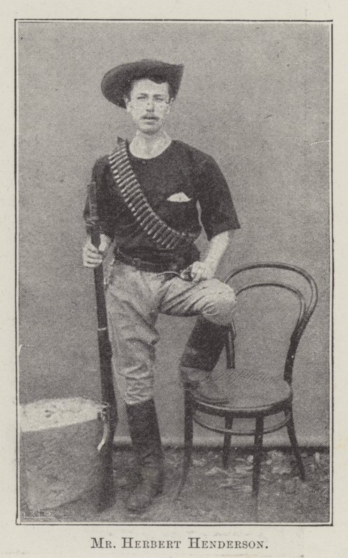 Herr Herbert Henderson av English Photographer